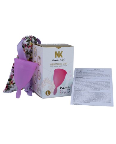 NINA KIKÍ - COUPE MENSTRUELLE VIOLET - TAILLE L