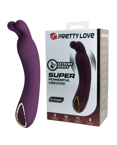 PRETTY LOVE - DJ RABBIT VIBRATEUR POINT G VIOLET