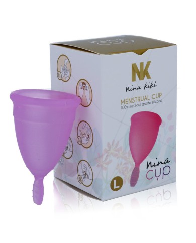 NINA KIKÍ - COUPE MENSTRUELLE VIOLET - TAILLE L