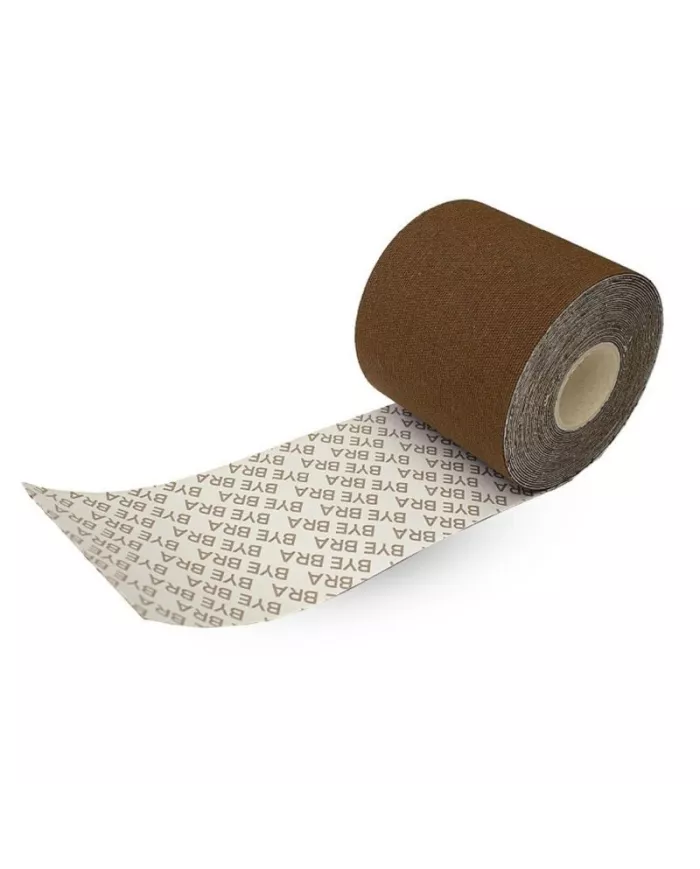BYE-BRA - BODY TAPE 5 M X 6,5 CM + 3 PAIRES DE CACHE-MATIN MARRON BYE-BRA - BODY TAPE 5 M X 6,5 CM + 3 PAIRES DE CACHE-MATIN MARRON