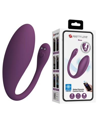 PRETTY LOVE - DORA VIBRATEUR INVISIBLE AVEC APPLICATION GRATUITE