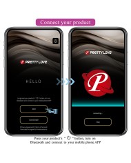 PRETTY LOVE - DORA VIBRATEUR INVISIBLE AVEC APPLICATION GRATUITE