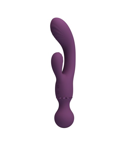 PRETTY LOVE - VIBRATEUR POINT G VIOLET POLYVALENT
