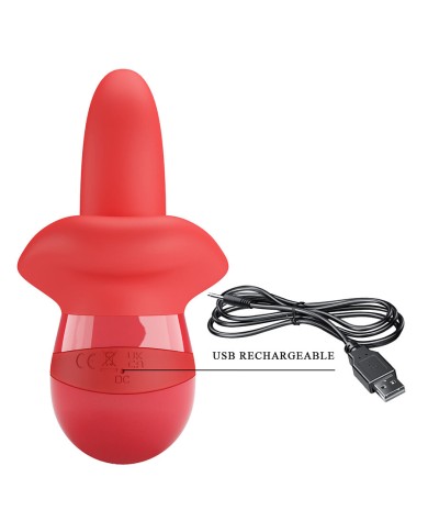 PRETTY LOVE - OBELIA VIBRATEUR À LANGUE AVEC MOUVEMENT ORBITAL