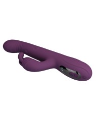 PRETTY LOVE - DEE VIBRATEUR LAPIN MULTIFONCTION OSCILLANT ET À PERCUSSION VIOLET