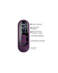PRETTY LOVE - DEE VIBRATEUR LAPIN MULTIFONCTION OSCILLANT ET À PERCUSSION VIOLET