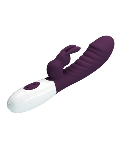 PRETTY LOVE - VIBRATEUR LAPIN NAUGHTY BUNNY 30 FONCTIONS VIOLET