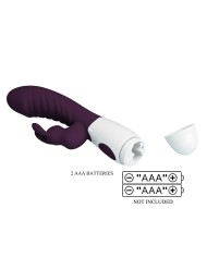 PRETTY LOVE - VIBRATEUR LAPIN NAUGHTY BUNNY 30 FONCTIONS VIOLET