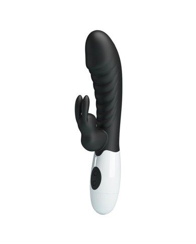PRETTY LOVE - VIBRATEUR LAPIN NAUGHTY BUNNY 30 FONCTIONS NOIR