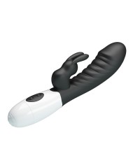 PRETTY LOVE - VIBRATEUR LAPIN NAUGHTY BUNNY 30 FONCTIONS NOIR