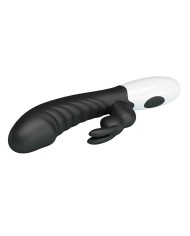 PRETTY LOVE - VIBRATEUR LAPIN NAUGHTY BUNNY 30 FONCTIONS NOIR