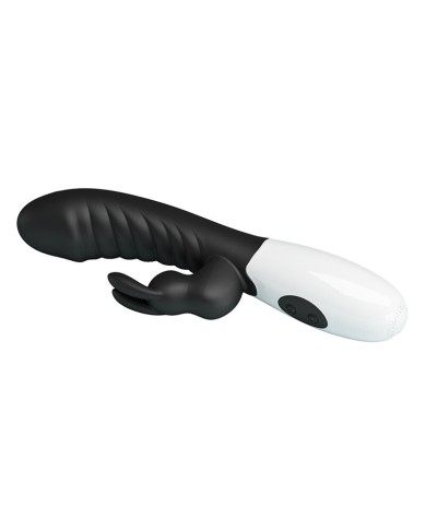 PRETTY LOVE - VIBRATEUR LAPIN NAUGHTY BUNNY 30 FONCTIONS NOIR