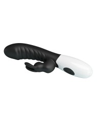 PRETTY LOVE - VIBRATEUR LAPIN NAUGHTY BUNNY 30 FONCTIONS NOIR