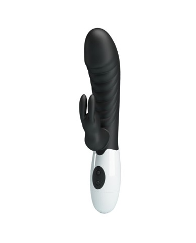 PRETTY LOVE - VIBRATEUR LAPIN NAUGHTY BUNNY 30 FONCTIONS NOIR