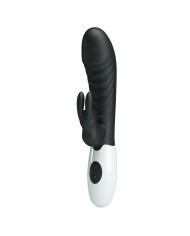 PRETTY LOVE - VIBRATEUR LAPIN NAUGHTY BUNNY 30 FONCTIONS NOIR