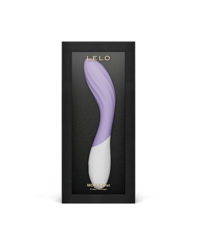 LELO - MONA TWIST VIBRATEUR POINT G RECHARGEABLE CONTRÔLÉ PAR APPLICATION LAVANDE