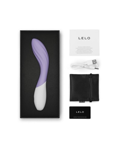 LELO - MONA TWIST VIBRATEUR POINT G RECHARGEABLE CONTRÔLÉ PAR APPLICATION LAVANDE