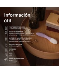 LELO - MONA TWIST VIBRATEUR POINT G RECHARGEABLE CONTRÔLÉ PAR APPLICATION LAVANDE