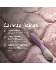 LELO - MONA TWIST VIBRATEUR POINT G RECHARGEABLE CONTRÔLÉ PAR APPLICATION LAVANDE
