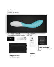 LELO - MONA TWIST VIBRATEUR POINT G RECHARGEABLE CONTRÔLÉ PAR APPLICATION LAVANDE