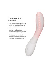 LELO - MONA SPECTRA MASSEUR INTIME À LUMIÈRE ROUGE RECHARGEABLE CONTRÔLÉ PAR APPLICATION