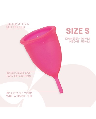 INTIMICHIC - COUPE MENSTRUELLE EN SILICONE MÉDICALE - TAILLE S