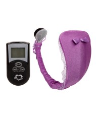 BAILE - STRING AVEC VIBRATEUR AVEC TÉLÉCOMMANDE LILAS