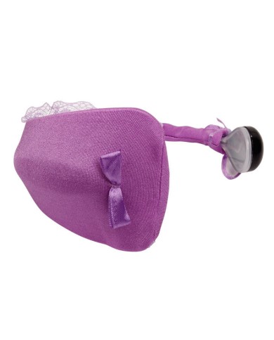 BAILE - STRING AVEC VIBRATEUR AVEC TÉLÉCOMMANDE LILAS
