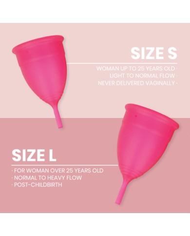INTIMICHIC - COUPE MENSTRUELLE EN SILICONE MÉDICALE - TAILLE S
