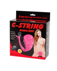 BAILE - STRING AVEC VIBRATEUR AVEC TÉLÉCOMMANDE LILAS
