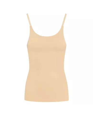 BYE-BRA - LIGHT CONTROL T-SHIRT INVISIBLE BEIGE TAILLE S