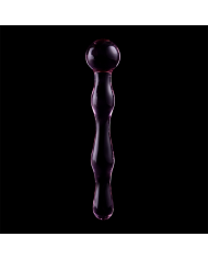 NEBULA SERIES BY IBIZA - MODÈLE 13 GODE EN VERRE BOROSILICATE CLAIR 18 CM -O- 3.5 CM