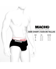 MACHO - SLEEP MS24R ROUGE FONCÉ XL