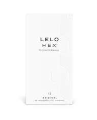 LELO - BOÎTE DE PRÉSERVATIFS HEX 12 UNITÉS LELO - BOÎTE DE PRÉSERVATIFS HEX 12 UNITÉS