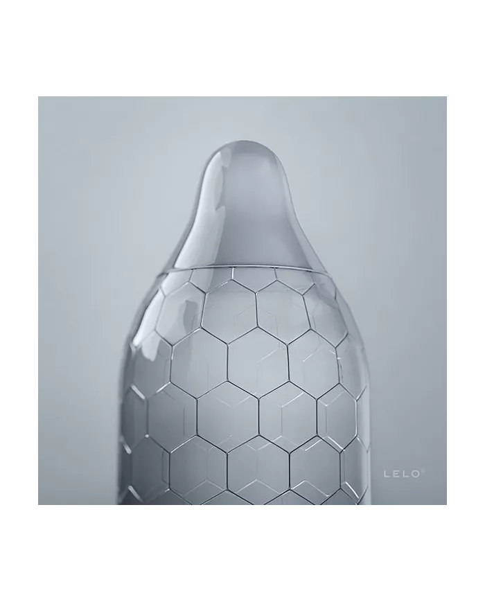 LELO - BOÎTE DE PRÉSERVATIFS HEX 12 UNITÉS LELO - BOÎTE DE PRÉSERVATIFS HEX 12 UNITÉS