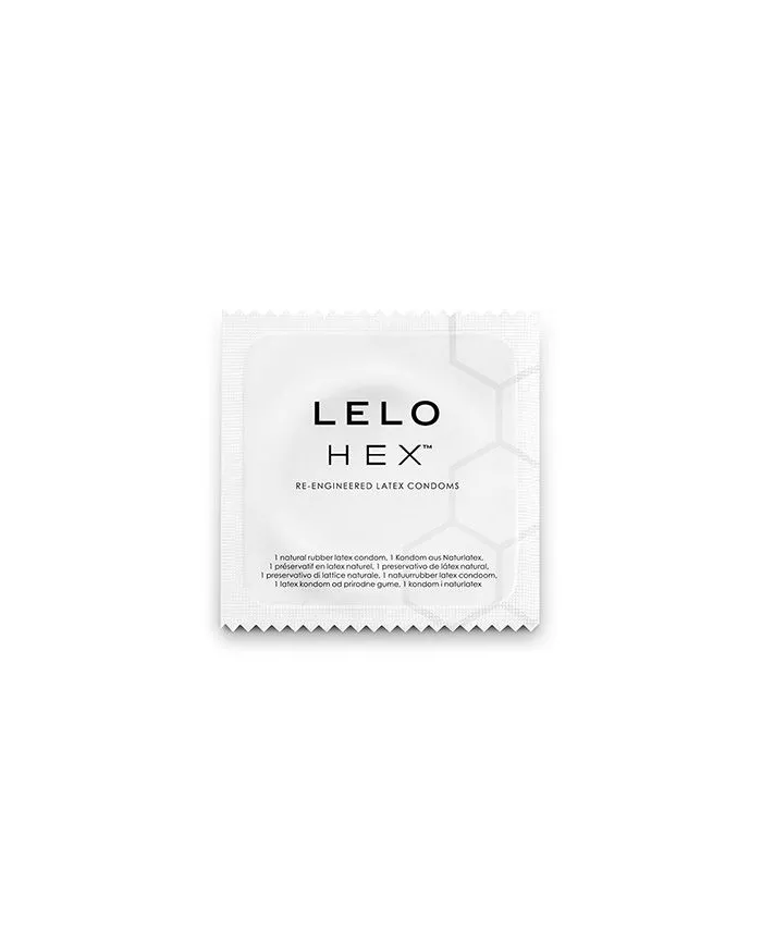 LELO - BOÎTE DE PRÉSERVATIFS HEX 3 UNITÉS LELO - BOÎTE DE PRÉSERVATIFS HEX 3 UNITÉS