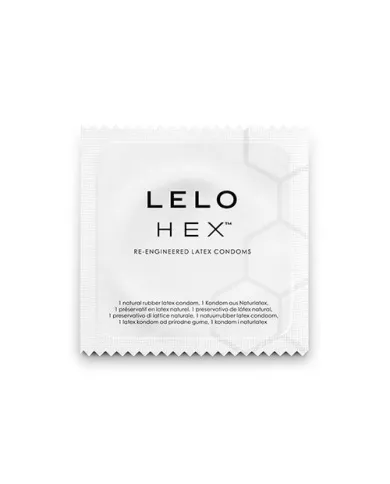 LELO - BOÎTE DE PRÉSERVATIFS HEX 36 UNITÉS