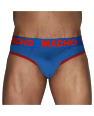 MACHO - MCH005 CLASSIC SLIP BLEU + ROUGE S