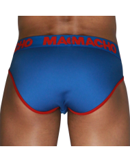 MACHO - MCH005 CLASSIC SLIP BLEU + ROUGE S