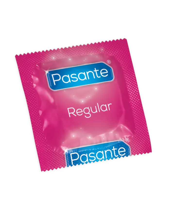 PASANTE - PRÉSERVATIFS RÉGULIERS PAQUET DE 12 PASANTE - PRÉSERVATIFS RÉGULIERS PAQUET DE 12