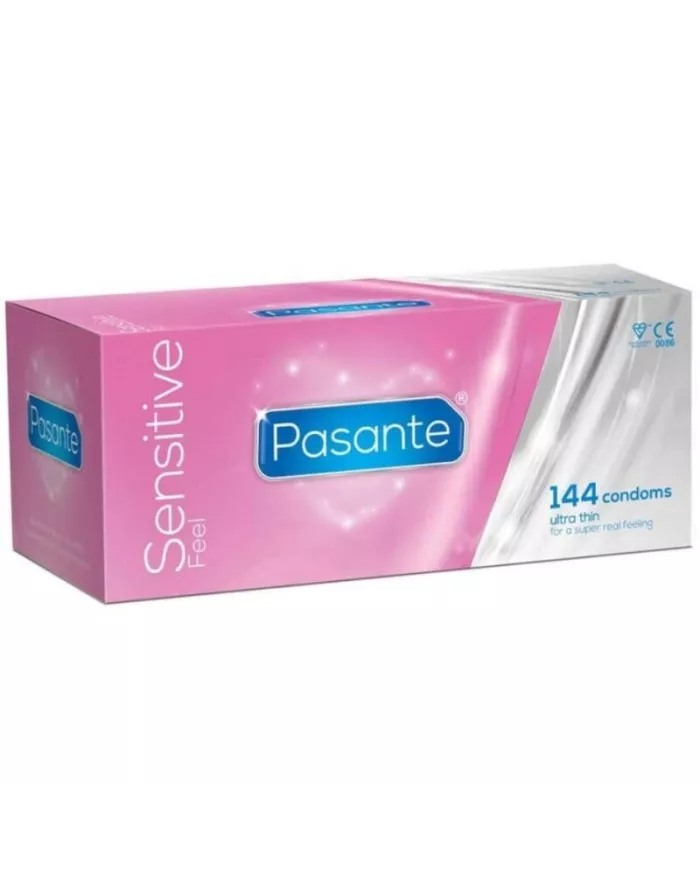 PASANTE - PRÉSERVATIFS ULTRAFINS SENSIBLES 144 UNITÉS PASANTE - PRÉSERVATIFS ULTRAFINS SENSIBLES 144 UNITÉS