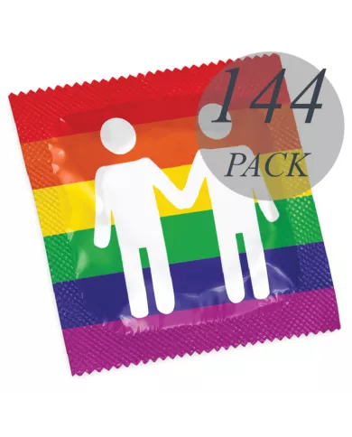 PASANTE - PRÉSERVATIFS FORMAT GAY PRIDE 144 PACK