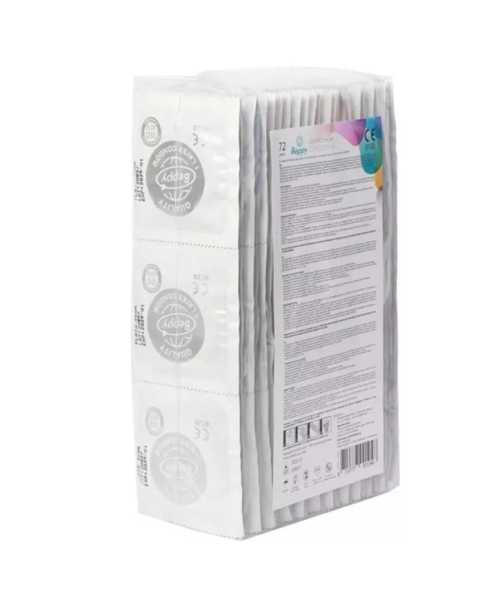 BEPPY - PRESERVATIFS NATURELS  72 UNITES