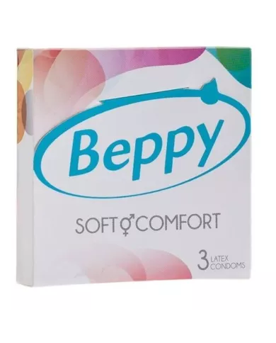 BEPPY - DOUX ET CONFORT 3 PRÉSERVATIFS