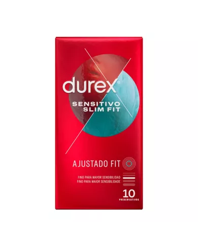 DUREX - SENSITIVO SLIM FIT 10 UNITÉS