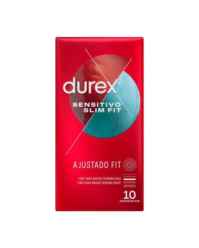 DUREX - SENSITIVO SLIM FIT 10 UNITÉS