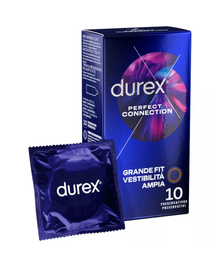DUREX - CONNEXION PARFAITE SILICONE LUBRIFICATION EXTRA 10 UNITÉS DUREX - CONNEXION PARFAITE SILICONE LUBRIFICATION EXTRA 10 UNITÉS