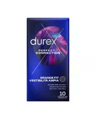 DUREX - CONNEXION PARFAITE SILICONE LUBRIFICATION EXTRA 10 UNITÉS DUREX - CONNEXION PARFAITE SILICONE LUBRIFICATION EXTRA 10 UNITÉS