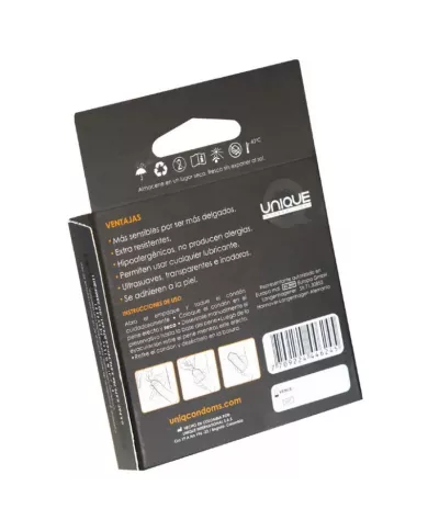 UNIQ - CLASSIC PRÉSERVATIFS SANS LATEX 3 UNITÉS