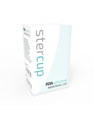 STERCUP - COUPE MENSTRUELLE EN SILICONE FDA LILAS - TAILLE L